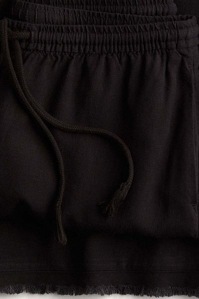 H&M Linen-blend drawstring trousers
