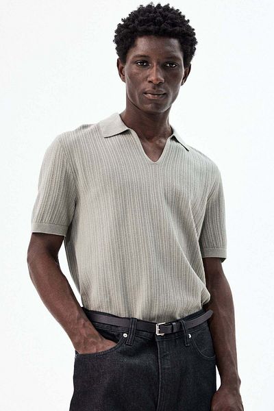 H&M Regular Fit Pima cotton polo shirt