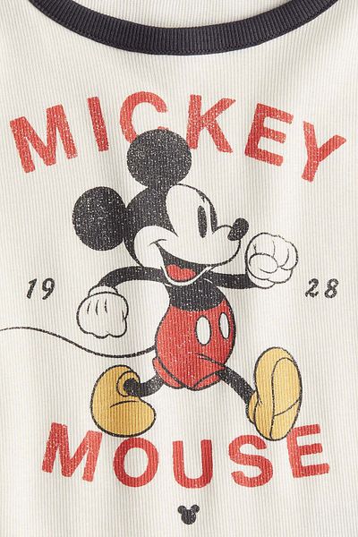 H&M Printed Jersey Top