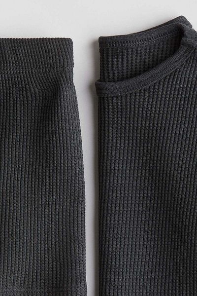 H&M 2-piece waffled cotton set