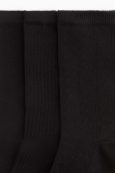 H&M 5-pack rib-knit socks