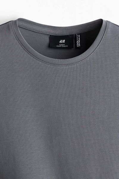 H&M تي شيرت COOLMAX® Slim Fit