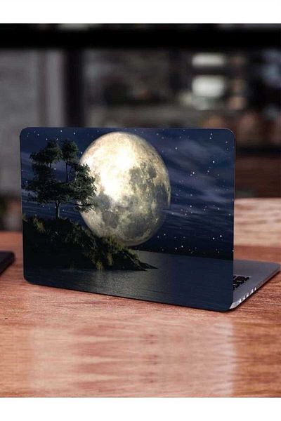 hediyenebak Full Moon Theme Design |   Sticker for Tablet, Laptop, Pc, MacBook Skin