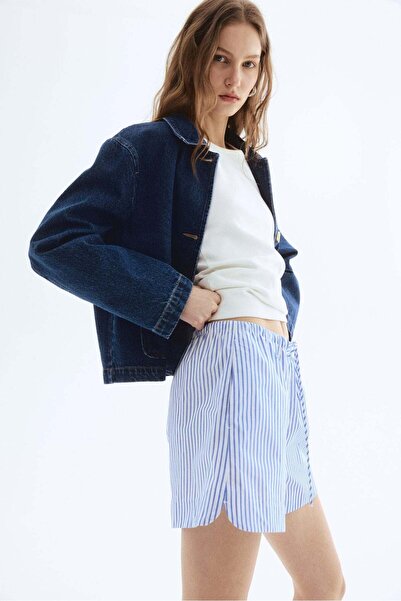 H&M Cotton drawstring shorts