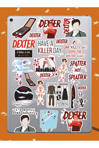 hediyenebak Dextrum Sticker Set |   Laptop Agenda Pc Tablet Phone Notebook Sticker Bullet Journal
