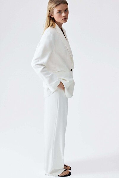 H&M Linen-blend blazer