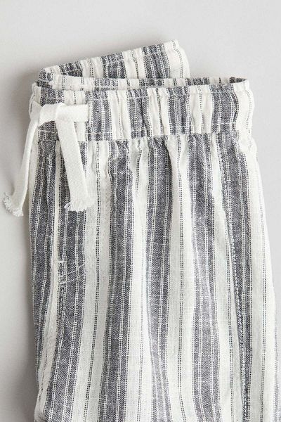 H&M Linen-blend joggers