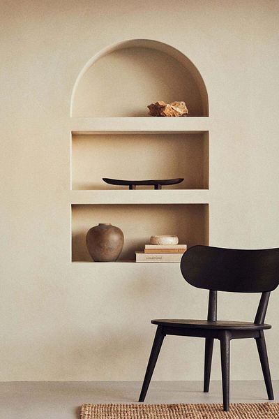 H&M Mango wood lounge chair