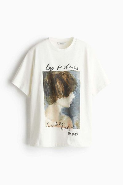 H&M Oversized printed T-shirt