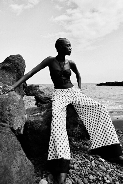 H&M Wide pull-on trousers