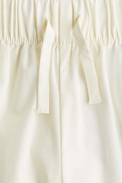 H&M Broderie Anglaise Cropped Trousers