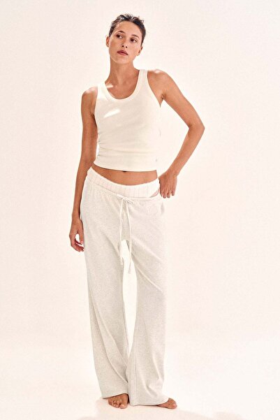 H&M بنطلون جيرسي واسع