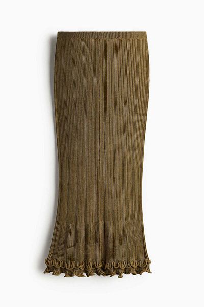 H&M Rib-knit Skirt