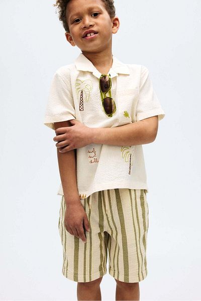 H&M Cotton-blend shorts