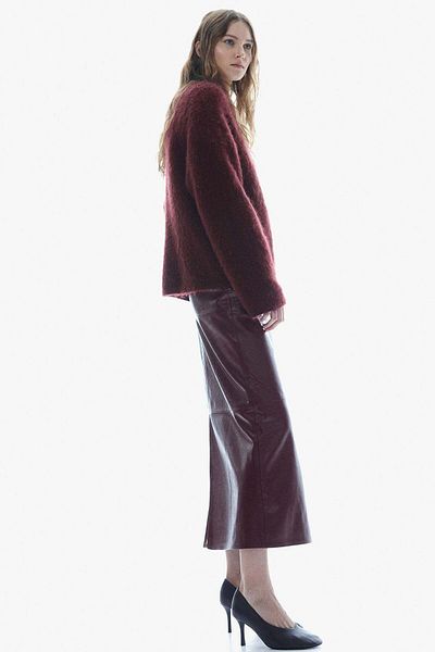H&M Coated skirt