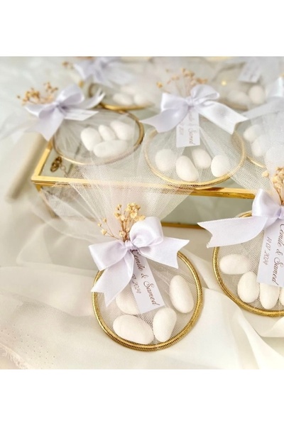 Vivatik 20 Adet Nikah Şekerleme Nikah nişan Hediyeliği magnetsiz