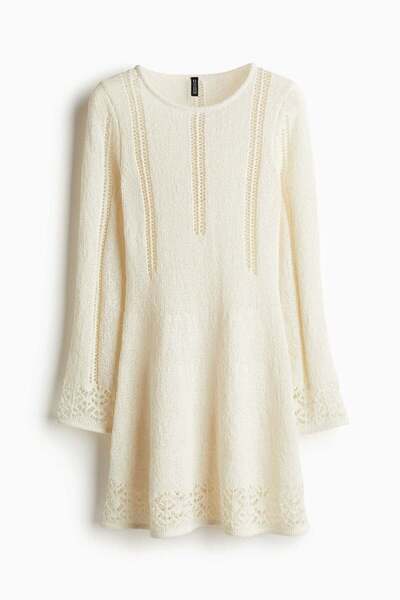 H&M Hole-knit mini dress