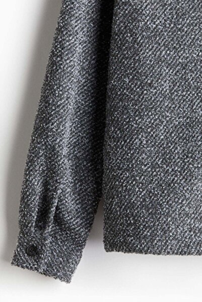 H&M قميص خارجي من قماش التويل