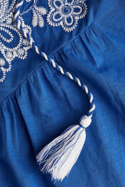 H&M Embroidered blouse