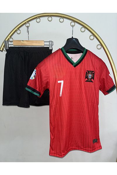 sinmm Copy - Adult Jersey Top ((Ronaldo-Portugal)) National Team Red