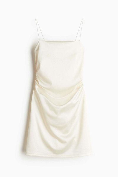 H&M Draped slip dress
