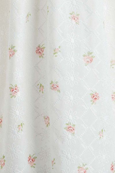 H&M Embroidered open-back dress