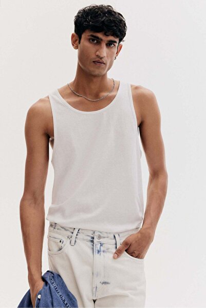 H&M قميص فيست بقصّة عادية