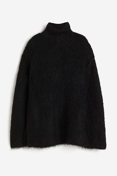 H&M Mohair-blend turtleneck jumper