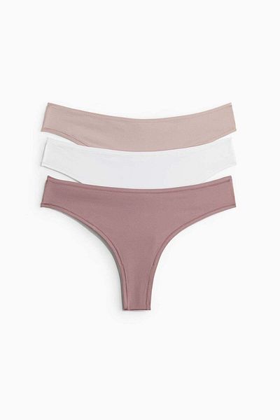 H&M 3-pack Microfibre Brazilian Briefs