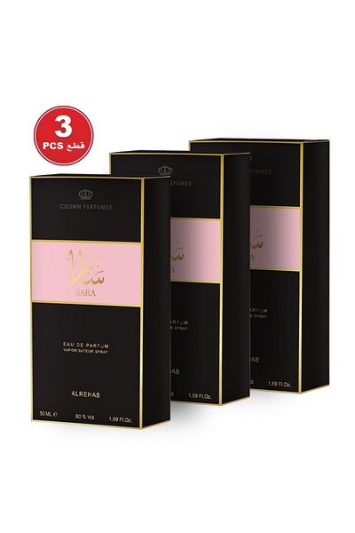 ALREHAB Al Rehab Sara Perfume 50ml * 3 pieces