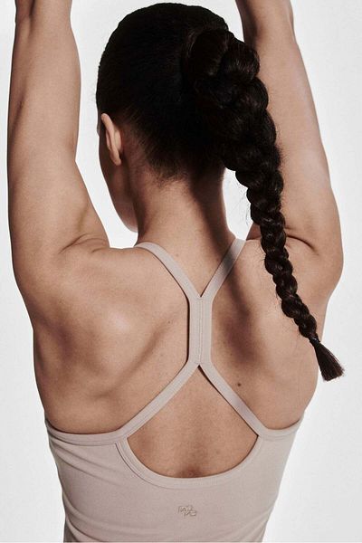 H&M Integral-bra sports strappy top with SoftMove™