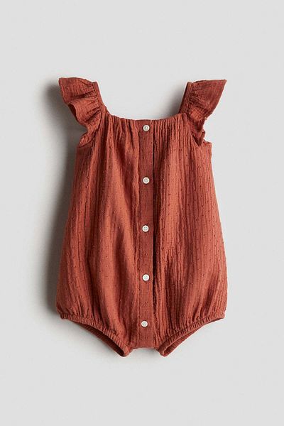 H&M Cotton romper suit