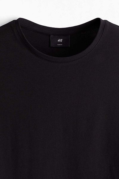 H&M 5-pack T-shirts Slim fit