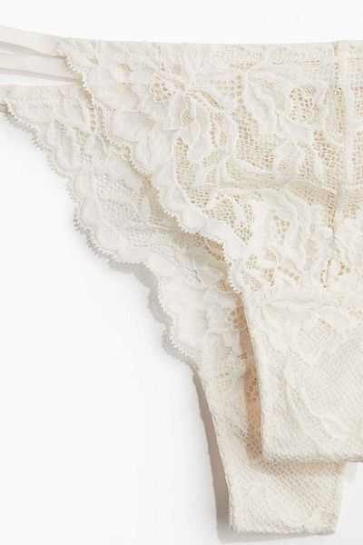 H&M 2-pack Lace Tanga Thong Briefs