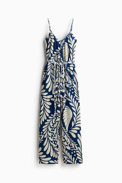 H&M Tie-belt jumpsuit