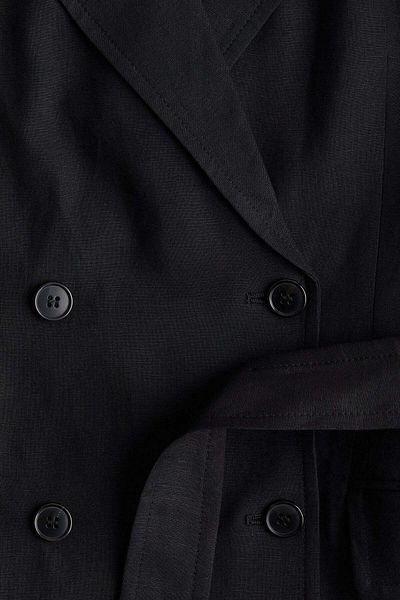 H&M Linen-blend blazer dress