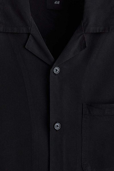 H&M Regular Fit Lyocell resort shirt