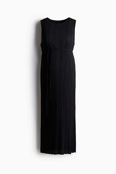 H&M MAMA Plissé dress