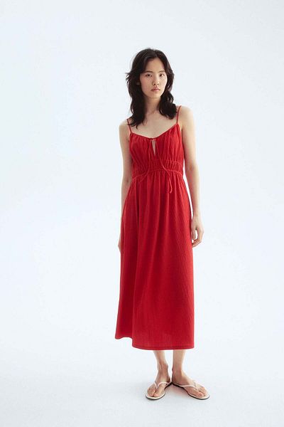 H&M Crinkled jersey dress