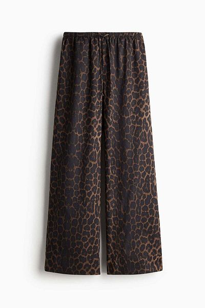 H&M Cotton drawstring trousers