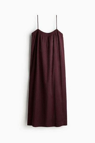 H&M Crinkled strappy dress