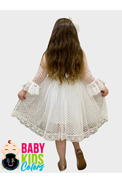 baby kids colors Δαντελένιο φόρεμα για κορίτσι