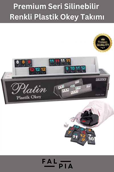 Falpia Premium Seri Antibakteriyel VIP Renkli Çizilmeye Dayanıklı Silinebilir...