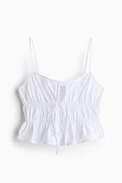 H&M Peplum Strappy Top