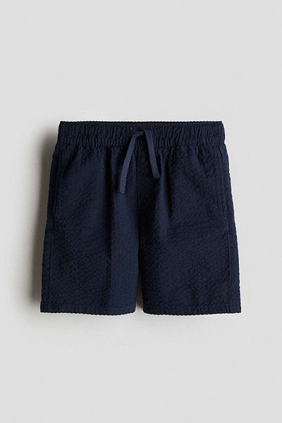 H&M Cotton Seersucker Shorts