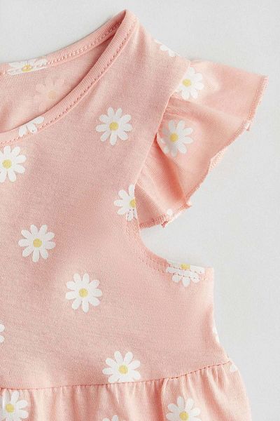 H&M Printed Cotton Dress
