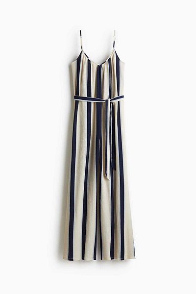 H&M Tie-belt jumpsuit