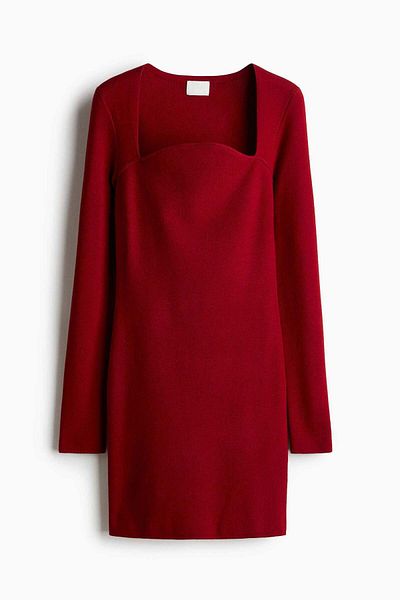 H&M Knitted mini dress
