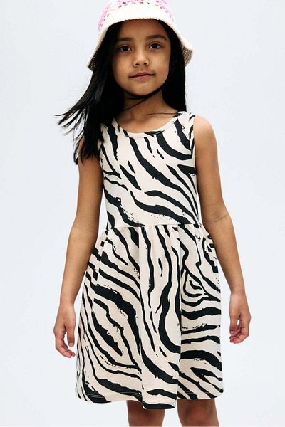 H&M Patterned cotton dress