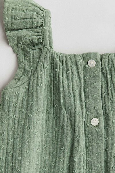 H&M Cotton romper suit